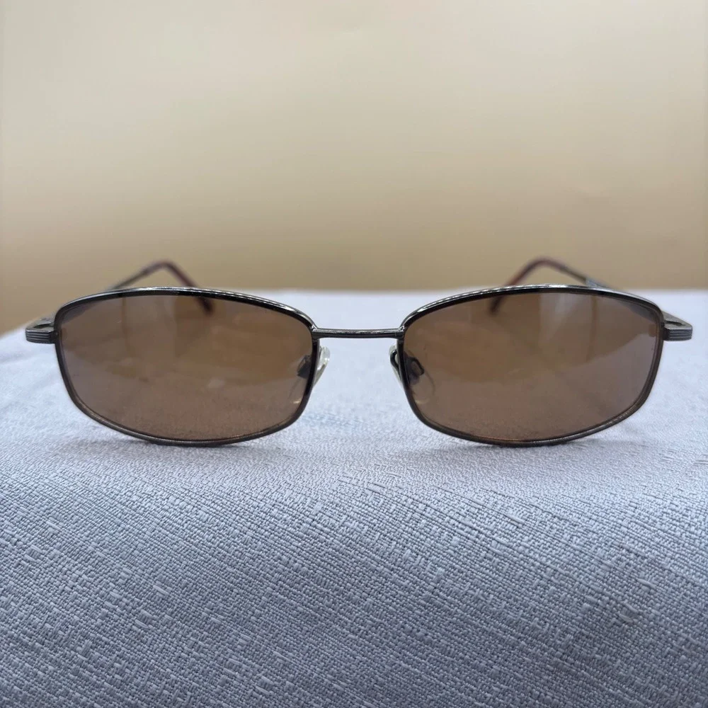 Foster Grant Solution POL FWG Rectangular Polarized Sunglasses Gunmetal L00105